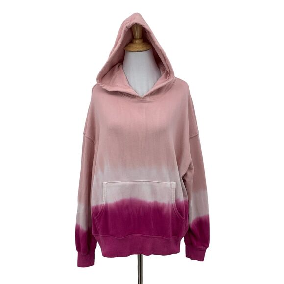 Wildfox Tie Dye Hoodie Sweater Womens M Medium Cotton Blend Pullover Sweatshirt - Picture 1 of 11